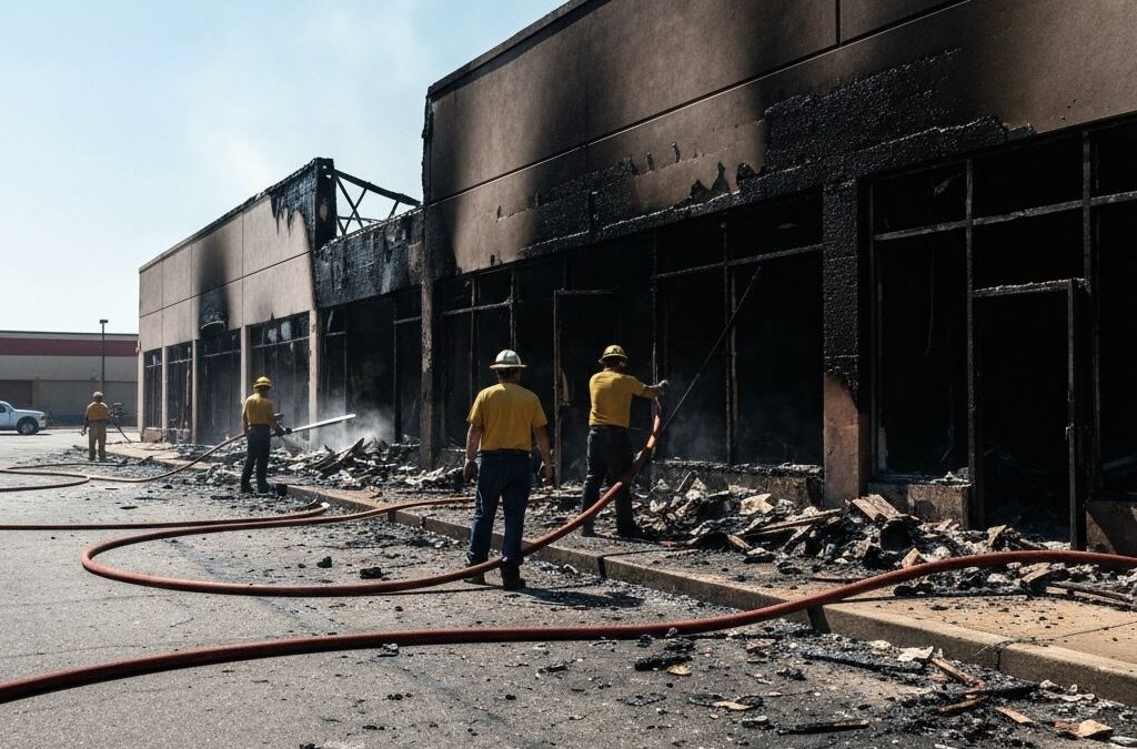 Commercial Fire Damage: Getting Your Business Back to Work Fast
